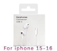 Écouteurs filaires Type c,oreillettes pour Apple Lightning,avec ligne Iphone 5 6 8 7 Plus X XS MAX XR 10 11 12 13 14 Pro 15 Menthe