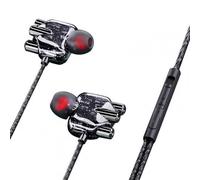 Écouteurs Filaires Universels Multi-C¿Urs, Bobine Mobile Abs 4 Haut-Parleurs, Écouteurs Hifi Pour Accessoires De Musique