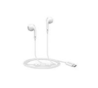 Ecouteurs Filaires USB-C avec Micro intégré pour Fairphone 5 Blanc