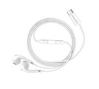 Ecouteurs Filaires USB-C avec Micro intégré pour Honor Magic 8 Pro Blanc