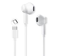 Écouteurs Filaires USB C,Casque Intra-Auriculaires Microphone et Contrôle du Volume, Compatible avec iPhone 17 Pro Max / 16 Pro/ 15 Plus/Huawei P40 / Samsang S21 / Galaxy/Google