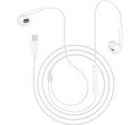 Écouteurs Filaires USB-C Maxlife MXEP-04 avec Micro Télécommande Blanc Blanc