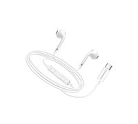 Ecouteurs Filaires USB-C pour Galaxy A57 avec Microphone intégré Blanc