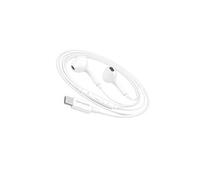 Ecouteurs Filaires USB-C pour Galaxy S23 Plus avec Micro intégré Blanc