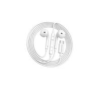 Mayaxess Écouteurs pour Galaxy Z Fold 7 Filaires USB-C avec Micro intégré Blanc