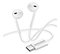 Ecouteurs Filaires USB-C pour iPhone 17 avec Micro intégré Blanc