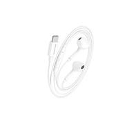 Ecouteurs Filaires USB-C pour Samsung Galaxy S20 Plus avec Micro intégré Blanc