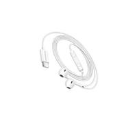 Mayaxess Écouteurs Filaires USB-C avec Micro intégré pour Xiaomi 15T Pro Blanc