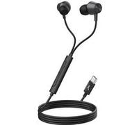 Écouteurs Filaires USB-C Réduction de Bruit Micro Télécommande Akashi Noir Noir G