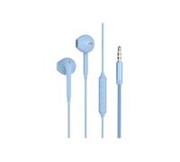 Ecouteurs - Force Play - Renforcé - Jack 3.5mm - Filaire - Intra-auriculaire - Bleu