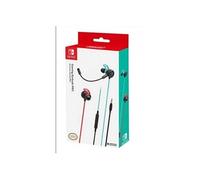 Ecouteurs Gaming avec fil Neon Bleu et Rouge pour Nintendo Switch