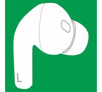 Écouteurs Gauche de Rechange OEM pour AirPod Pro (2ème génération), A3047, A3048, A3049 côté de l'oreille Gauche Uniquement, compatibles avec Le boîtier de Charge Original AirPods Pro 2 A2968