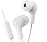 JVC Écouteurs intra-auriculaires Gumy Plus HA-FX7M-E avec télécommande et micro Blanc