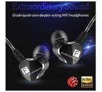 Ecouteurs hq metal pour sony xperia 1 ii smartphone avec micro kit main libre haut de gamme universel jack (violet) Violet G