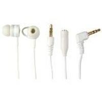 ÉCOUTEURS IN-EAR + EXTENSION 1m - BLANC