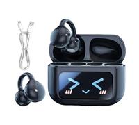 Écouteurs Intelligents - Écouteurs Sans Fil Avec Écran Imperméables Traduction IA Sport Clip Anti-Bruit,Réduction Active Du Bruit , Traduction IA, Avec Clip Sportif Pour Sport, Déplacements, Exté