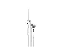 Metronic 480121 Ecouteurs intra auriculaire avec micro 1,2 m - blanc Blanc G