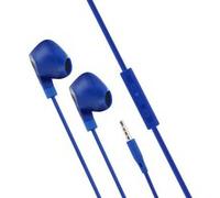 493160 Ecouteurs intra auriculaire avec micro 1,2 m - bleu