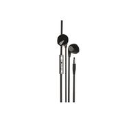 Ecouteur intra-auriculaire avec micro intégré 1,2 m - noir
