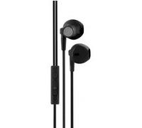 Mooov Écouteurs intra-auriculaires 493166 – Micro intégré, prise jack 1,2m, appel/volume – Noir