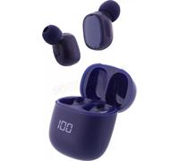 T'nB Écouteurs intra-auriculaires Onyx – Bluetooth 5.2, 24 h autonomie, USB-C – Bleu