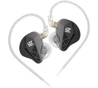 Écouteurs Intra-Auriculaires 10 mm Pilote Dynamique HiFi 3D en métal, écouteurs filaires KZ IEMS avec Son Haute résolution et câble Amovible (sans Micro)