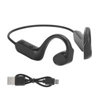 Écouteurs intra-auriculaires à conduction osseuse, sans fil, stéréo, Bluetooth, avec cadre en alliage de titane à mémoire de forme, son clair