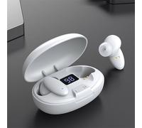 écouteurs Intra-auriculaires à Contr?le Tactile avec Réduction du Bruit des écouteurs Bluetooth sans Fil avec Boite de Chargement, Blanc
