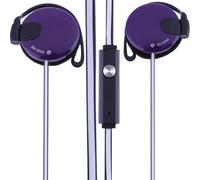 Écouteurs intra-auriculaires avec crochet d'oreille - Casque audio de sport finement conçu | Pour diverses occasions | Casque filaire à clip utile pour le sport, la course, la gym, l'entraînement