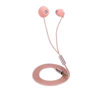 Écouteurs intra-auriculaires avec micro, kit mains libres, isolation phonique, embouts ergonomiques, son complet, connecteur plaqué or, filaires