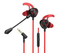 Écouteurs intra-auriculaires avec Microphone, commande par fil, Jack 3.5mm, oreillettes de jeux électroniques, pour cadeau de téléphone portable