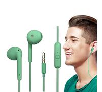 Écouteurs Intra-Auriculaires avec Microphone et contrôle des Boutons | Écouteurs avec commanà Bouton avec Effet sonore Niktule