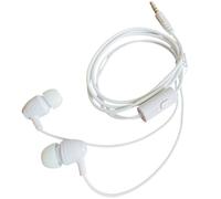 Écouteurs intra-auriculaires avec microphone stéréo filaire avec réduction du bruit et connexion de 3,5 mm