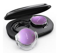 Écouteurs intra-auriculaires Bluetooth 5.4 - Sans fil - Avec clip en forme de goutte d'eau - Avec 4 microphones - Crochets d'oreille confortables