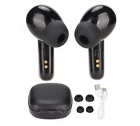 Écouteurs intra-auriculaires Bluetooth ergonomiques à réduction de bruit avec microphone de gorge, traducteur en temps réel pour la communication