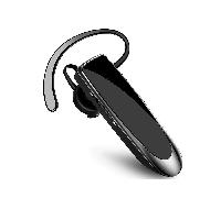 Écouteurs intra-auriculaires Bluetooth noirs pour une conversation sans bruit