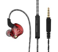 Écouteurs Intra-auriculaires - Casque Filaire Avec Microphone | Écouteurs Fils À Isolation Sonore, Adaptés Sport, Course, Salle De Gym, Dispositif Audio Pour Chanteurs, Batteurs Et Musiciens En Perfor