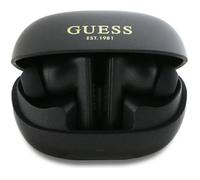 Casque sans fil TWS Guess Capsule Printed Logo noir