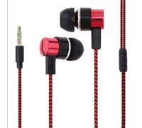 Écouteurs intra-auriculaires compacts, stables, durables, insonorisés, légers, tressés, câblage, oreillettes plaquées