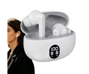 Écouteurs intra-auriculaires confortables, rechargeables et portables | Écouteurs intra-auriculaires sans fil pour femmes, hommes, course, natation, sport, streaming, traduction