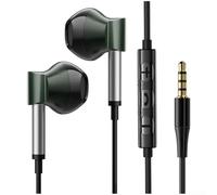 Écouteurs intra-auriculaires de type C avec micro et prise jack 3,5 mm, écouteurs intra-auriculaires HiFi avec pilote de 14,2 mm pour smartphone, audio filaire de 1,2 m (prise jack 3,5 mm)