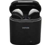 Écouteurs intra-auriculaires Denver TWE-36 Bluetooth Stereo noir boîtier de charge