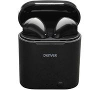 Écouteurs intra-auriculaires - DENVER - TWE-36BLACKMK3 - True Wireless - Bluetooth V5.0 - Noir