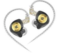 Écouteurs Intra - Auriculaires Écouteurs Gaming filaires (avec Microphone, sans Microphone) Mise à Jour EDX Pro (Balk, No Mic)