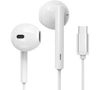 Écouteurs Intra-Auriculaires, Ecouteurs USB Type C Basse Stéréo avec Micro Écouteur pour Huawei P10 /P20 Pro / P30 Pro/Mate 10 Pro e