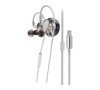 Écouteurs intra-auriculaires en polycarbonate résistant à la transpiration | Deep for bass driver, immersive gaming sound, 20Hz-20kHz, secure in-ear fit, gym ready