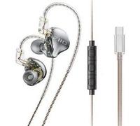 FiiO Écouteurs intra-auriculaires JD10 TC – Transparent, multiréglages