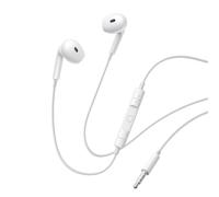 Écouteurs Intra-auriculaires Filaire Blanc 3,5mm Baseus
