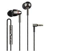 Écouteurs intra-auriculaires filaires 1More E1010 avec micro - Noir - Poids: 18.5 g