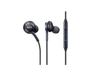 Écouteurs intra-auriculaires filaires avec microphone, compatibles avec Samsung Galaxy S8, noirs, EO-IG955